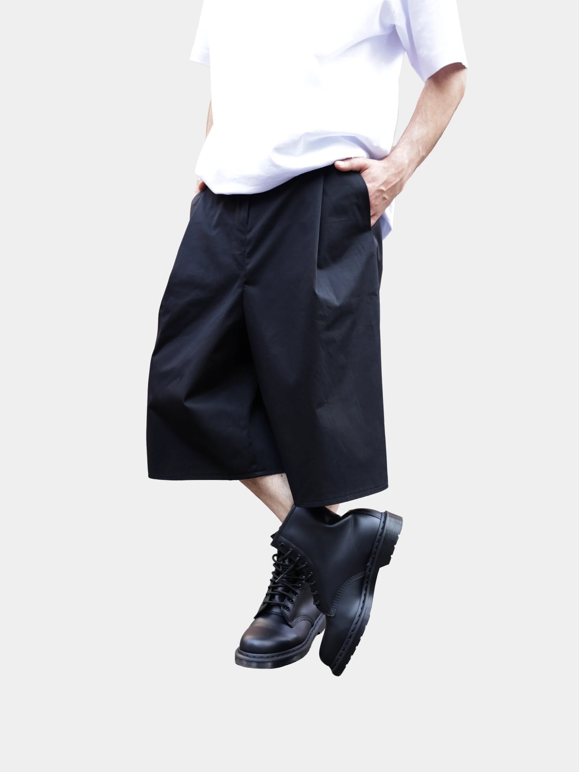 Shaka Bermuda Shorts - Black - Pre-order-2