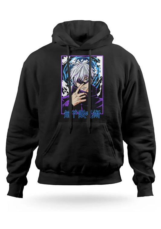 Felpa con cappuccio Jujutsu Kaisen Satoru Gojo Anime-0