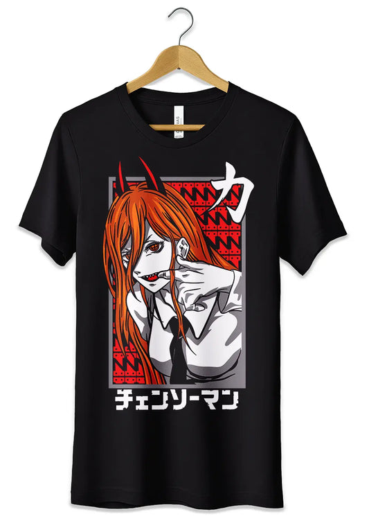 T-Shirt Maglietta Makima Chainsaw Man Anime-0