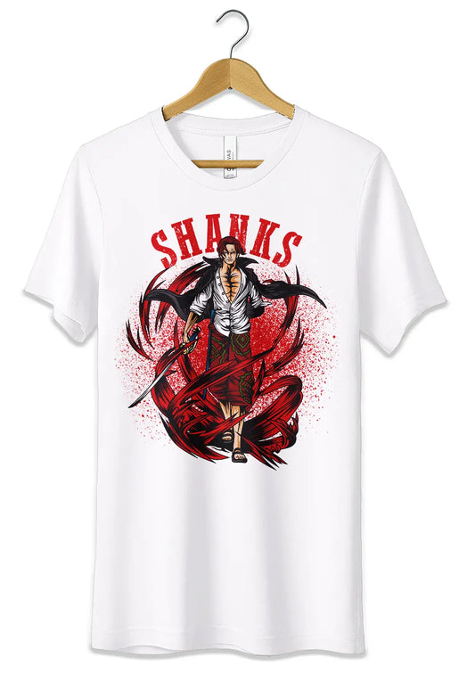 T-Shirt Maglietta Anime Shanks One Piece-0